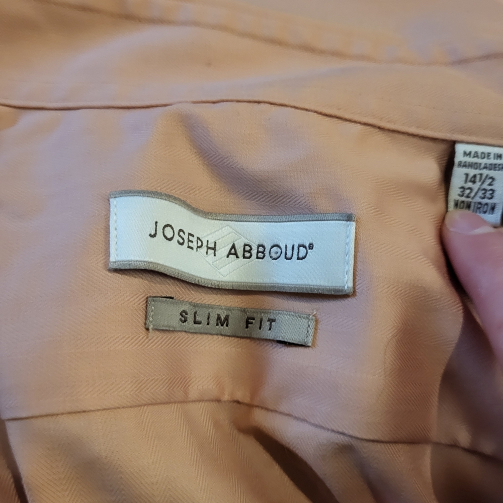 Joseph Abboud Classic Tan Dress Shirt